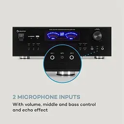 Підсилювач звуку Auna AMP 5100 BT 5.1 (10034620) - мініатюра 2