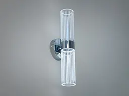 Бра настінне LED Diasha Q2/2HR, 12W, хром, акриловий плафон, сучасний стиль для дому - мініатюра 2