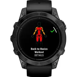 Смарт-годинник Garmin Epix Pro (Gen 2) Standard Edition 47mm Slate Gray with Black Band (010-02803-00) [86538] - мініатюра 7