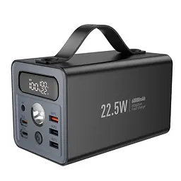 Портативна батарея - зовнішній АКБ Hoco J138 60000 mAh 12в power bank - мініатюра 2