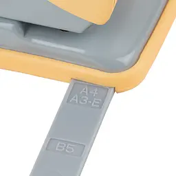 Діркопробивач Axent Exakt-2 Earth colors металевий 30 аркушів жовтий (3930-26-A) - мініатюра 3