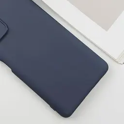 Чохол TPU GETMAN Liquid Silk Full Camera для Xiaomi Redmi 10 Синій / Midnight Blue - мініатюра 2