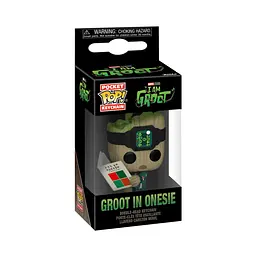 Фігурка-брелок Funko Pop I Am Groot Groot Shorts PJs w/ Book 4 см (BF AG 1193) - мініатюра 3