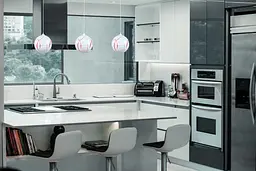 Люстра підвісна Brille модерн E27 60W WH RD (KL-216S/1) - мініатюра 3