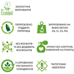 Гіпоалергенний засіб для миття унітазу Green Emotion WC Gel Eucalyptus 750 мл - мініатюра 3