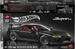 Колекційна машинка-конструктор Mattel Brick Shop Elite Toyota Supra '94 MKIV (JKG40) - мініатюра 6