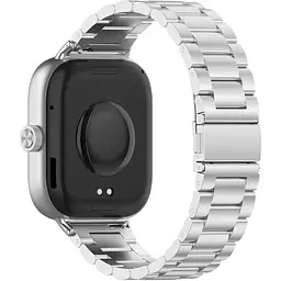 Ремінець DK CDK для Xiaomi Redmi Watch 4 Metal Fitlink Steel Band (017764) (silver) - мініатюра 3