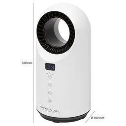 Тепловентилятор керамічний Profi Care PC-HL 3086 - мініатюра 2