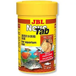 Основний корм JBL NovoTab у формі таблеток для будь-яких акваріумних риб 250 мл