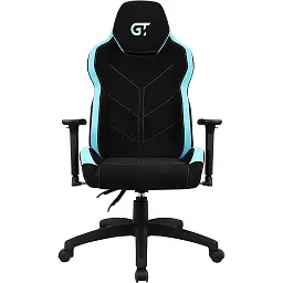 Геймерське крісло GT Racer чорне із синім (X-2692 Black/Blue)