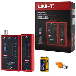 Кабельний тестер UNI-T UT681C (RJ45, RJ11, BNC)