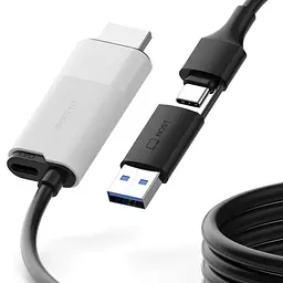 Зовнішня карта відеозахоплення (кабель) Xiaomi HAGiBiS HDMI на USB / Type-C 1080P@60fps 100W PD (UHC10)
