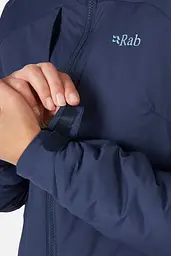 Жіноча утеплена куртка Rab Xenair Alpine Jacket Womens 8 Синій - мініатюра 4