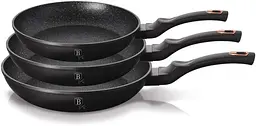 Набір сковородок із 3 предметів Black Rose Collection Berlinger Haus kuh0014013 - мініатюра 1