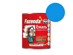 Емаль алкідна ПФ-115 FAZENDA Яскраво-блакитний 900г