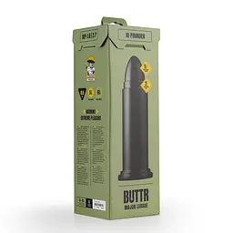 Анальна пробка Buttr Major League 10 Pounder 25.5 см (чорний) - мініатюра 5