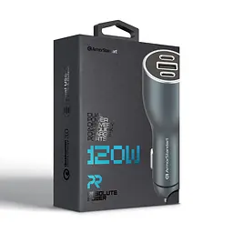 Потужний автомобільний зарядний пристрій у прикурювач 120W з підтримкою Power Delivery та Quick Charge 3.0, роз"єми 2xUSB-C та USB, швидка зарядка для ноутбука, телефону та планшета, ArmorStandart (ARM70026) - мініатюра 13
