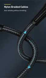 Кабель Baseus Water Drop-shaped Lamp Super Charge Cable USB to Type-C 66W 1m CATSD-M01 Black - мініатюра 4