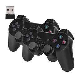 Портативна ігрова приставка Game TV Stick 5G, мініконсоль консоль hdmi з бездротовими джойстиками для тв - мініатюра 4