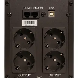 Пристрій безперебійного живлення GEAR GU-1200MLCD - мініатюра 3