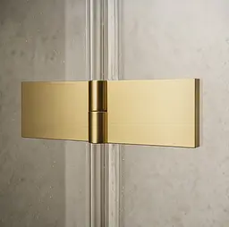 Душова кабіна Rea Atlas 80x120 ліва brushed gold KPL-K4376 - мініатюра 6