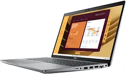 Ноутбук Dell Latitude 5550 15.6' FHD IPS AG, Intel i5-1335U, 16GB, F512GB, UMA, Lin, сірий (N096L555015UA_UBU) - мініатюра 2