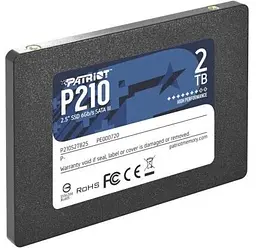 Твердотільний накопичувач SSD 2Tb, P210, SATA3, 2.5", 3D TLC, 520/430 МБ/с Patriot teh0019829 - мініатюра 4