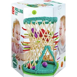 Головоломка з бамбука Hape Pallina з кульками (E5522) - мініатюра 8