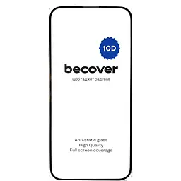 Захисне скло BeCover для Apple iPhone 16 Plus 10D Black (712322) - мініатюра 3
