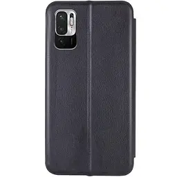 Шкіряний чохол-книжка Epik Classy для Xiaomi Redmi Note 10 5G / Poco M3 Pro Чорний - мініатюра 3