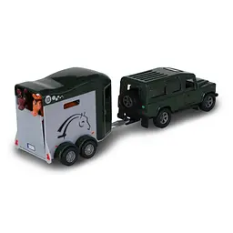 Колекційна машинка Range Rover TechnoDrive 520460.270 з причіпом і фігурками коней - мініатюра 4