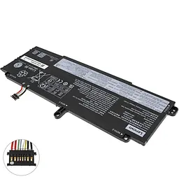 Батарея для ноутбука Lenovo L22C4P70 (ThinkPad X13 G4 T X13 Gen 4) 15.48V 3536mAh 54.7Wh Чорний