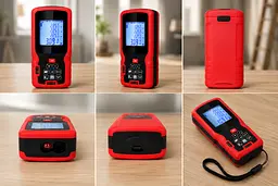 Далекомір лазерний (RL-41) 40 м / Цифровий далекомір з LCD з підсвічуванням - мініатюра 3