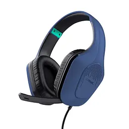 Гарнітура Trust GXT 415B Zirox 3.5 мм синій (24991_Trust)