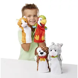 Набір для творчості Melissa&Doug Ляльковий театр Домашні тварини (MD19084) - мініатюра 6