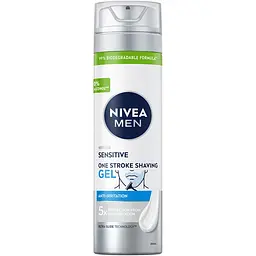 Гель для гоління NIVEA MEN для чутливої шкіри Одним рухом з екстрактом ромашки 200 мл