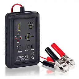 Тестер автомобільних реле 12V/24V, 4-pin/5-pin TOPTUL EAAE0124