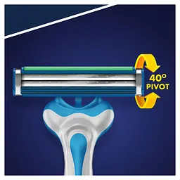 Одноразові станки для гоління Gillette Blue II Maximum 10 шт. - мініатюра 3