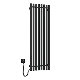 Електрична рушникосушка Navin Levante 450x1400 Sensor ліва, чорний муар 10-012033-4860, Чорний матовий, Ліве, Електронний - мініатюра 3