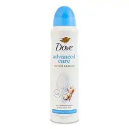 Антиперспірант Dove Advanced Care 72H Fresh Cotton Deodorant 150 мл - мініатюра 2