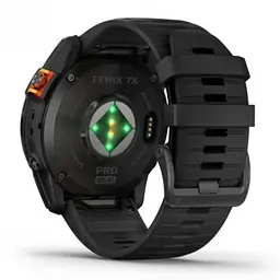 Смарт-годинник Garmin Fenix 7X Solar Slate Gray w. Black Band (010-02778-00/01) - мініатюра 4