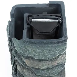 Декоративний фільтр-водоспад Repti-Zoo Turtle Filter Rock GLB09 у формі скелі для черепах, крабів і амфібій (350 л/год, до 90 літрів) - мініатюра 8