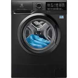 Electrolux Пральна машина Electrolux фронтальна, 7кг, 1200, A, 48см, дисплей, інвертор, сріблястий темний
