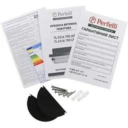 Витяжка телескопічна Perfelli TL 6316 IV 700 LED - мініатюра 11
