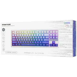 Клавіатура Proove Gaming Rampage (Ukraine Layout) Gradient Purple/White (WKRM00022419) - мініатюра 2