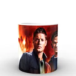 Кухоль GeekLand Supernatural Надприродний фанарт SN.02.011.758 330 мл білий - мініатюра 3