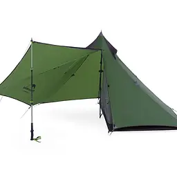 Надлегкий одномісний намет з гострою верхівкою Naturehike NH17T030-L (Темно-зелений) - мініатюра 3