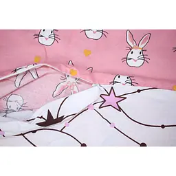 Постільна білизна MirSon Бязь 17-0528 Bunnies pink Дитячий (2200003671711) - мініатюра 7
