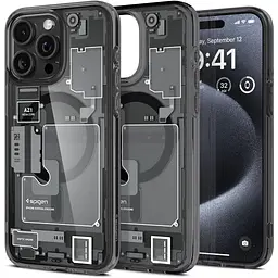 Чохол до мобільного телефона Spigen Apple iPhone 15 Pro Ultra Hybrid MagFit Zero One (ACS06721) - мініатюра 2