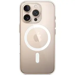 Оригінальний прозорий чохол Apple Clear Case with MagSafe для Iphone 16 Pro (6.3") Clear MA7E4ZM/A - мініатюра 8